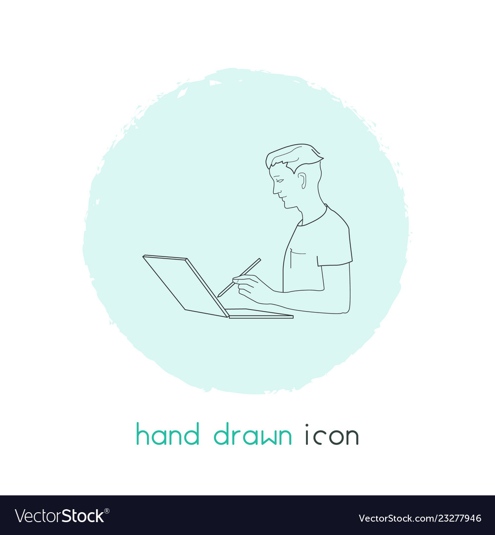 Designer icon line element