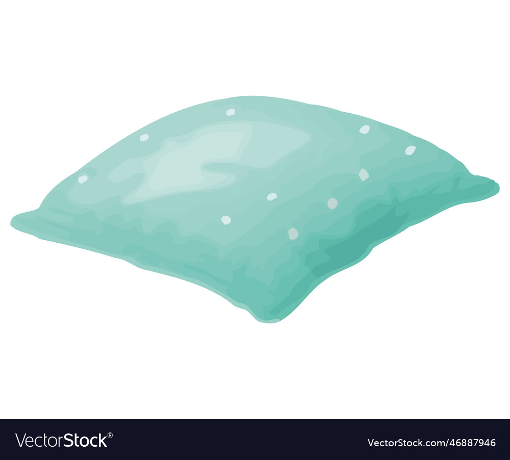 Green pillow design Royalty Free Vector Image VectorStock
