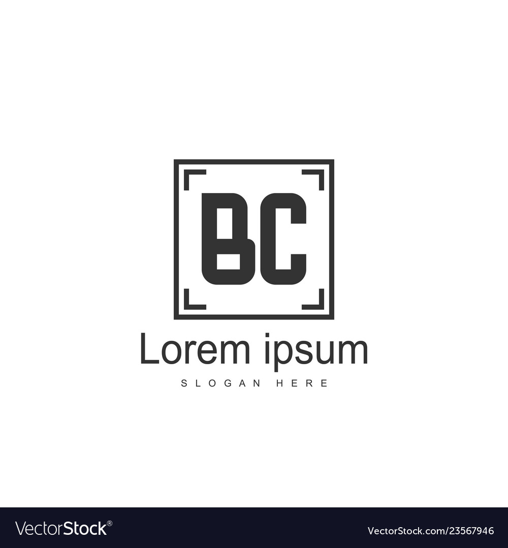 Logo bc Template Design