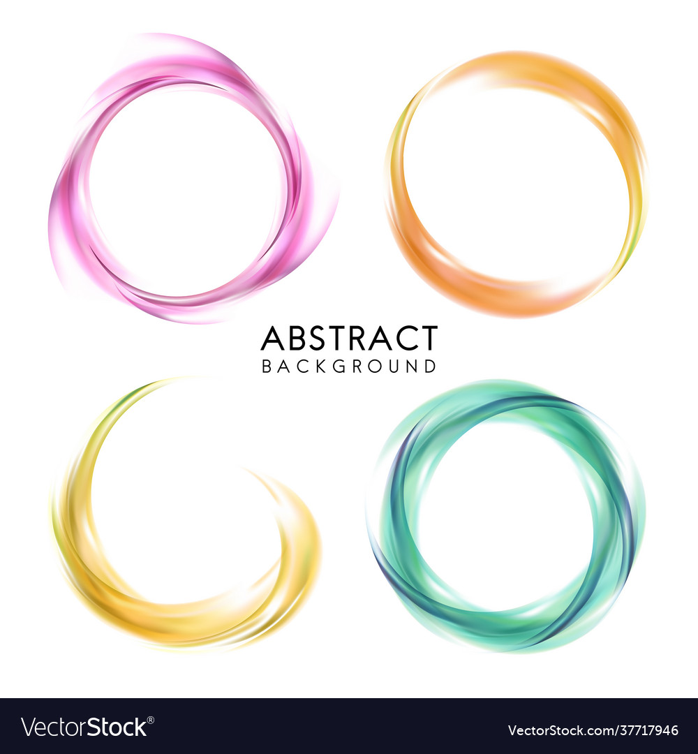 Set colorful abstract background design