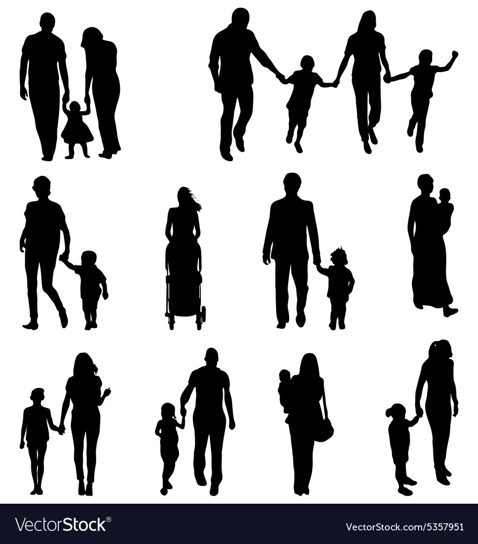 Families Royalty Free Vector Image - VectorStock