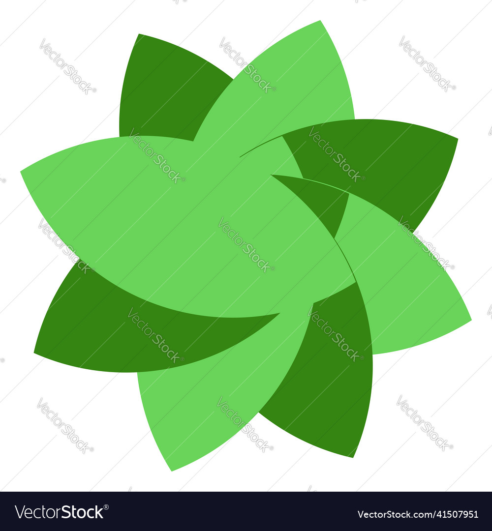 Shape symbol icon with abstract geometry vector image Shape symbol icon with abstract geometry