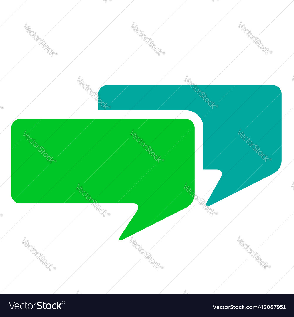 Speech talk bubble suitable for communication vector image Speech talk bubble suitable for communication