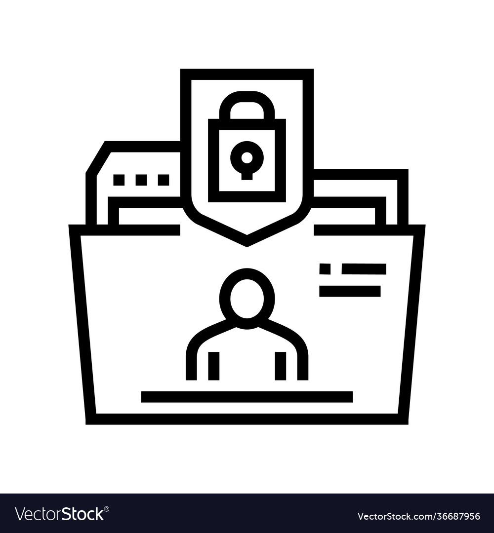 Data Protection Shield Icon
