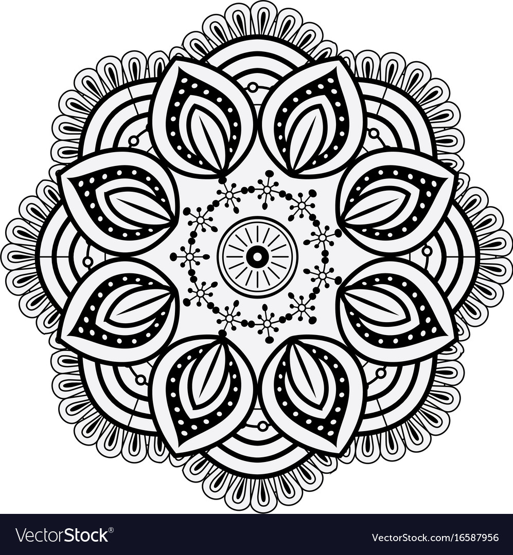 Mandala spiritual symbol