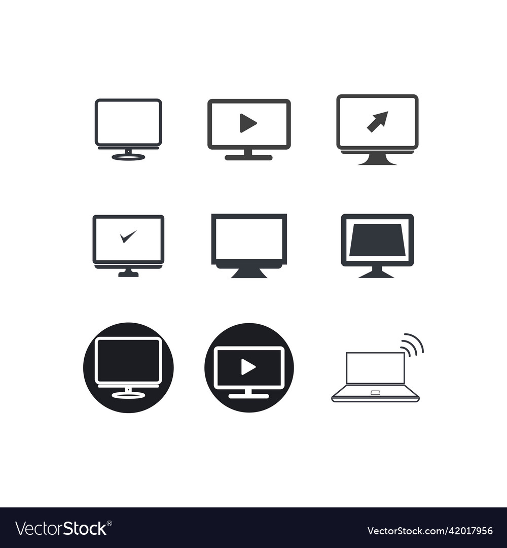 Monitor computer icon