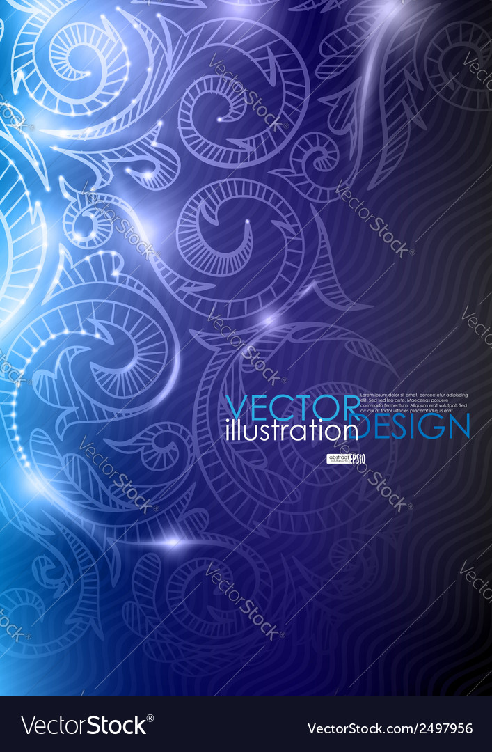 Neon pattern background