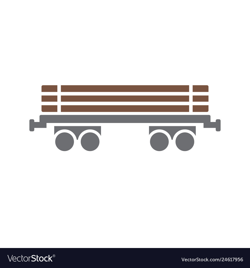 Railroad related icon on background for graphic