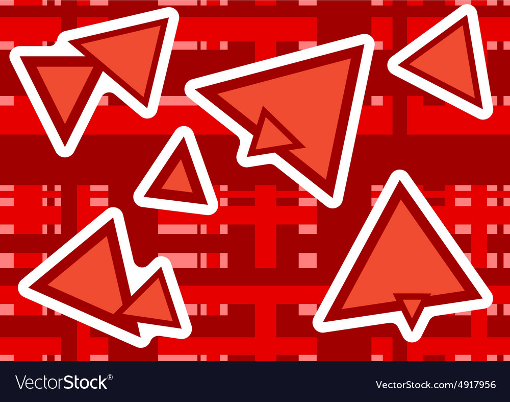 Triangular Red Pattern