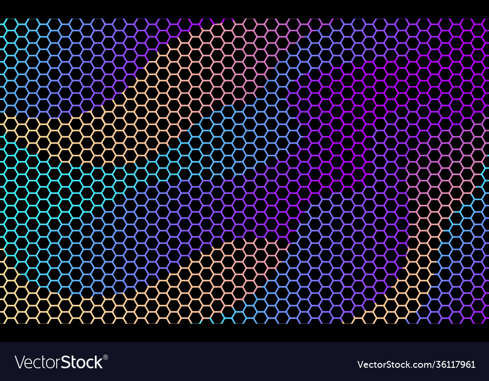 Futuristic Hexagonal Technology Background