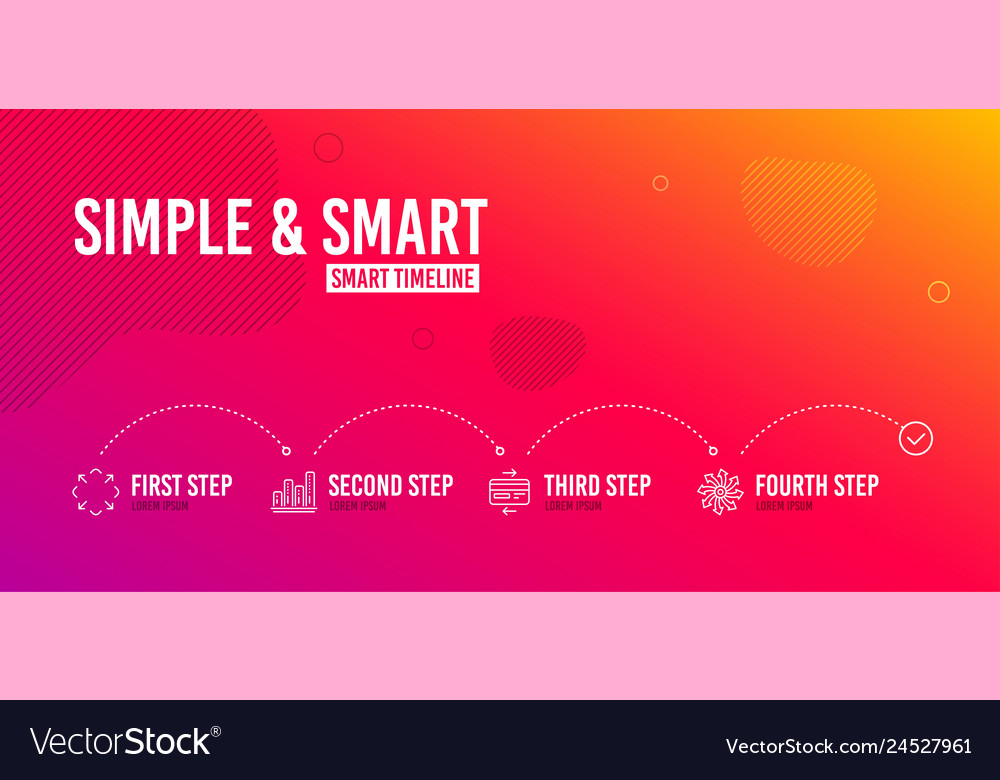 Graph chart credit card and maximize icons set vector image Graph chart credit card and maximize icons set