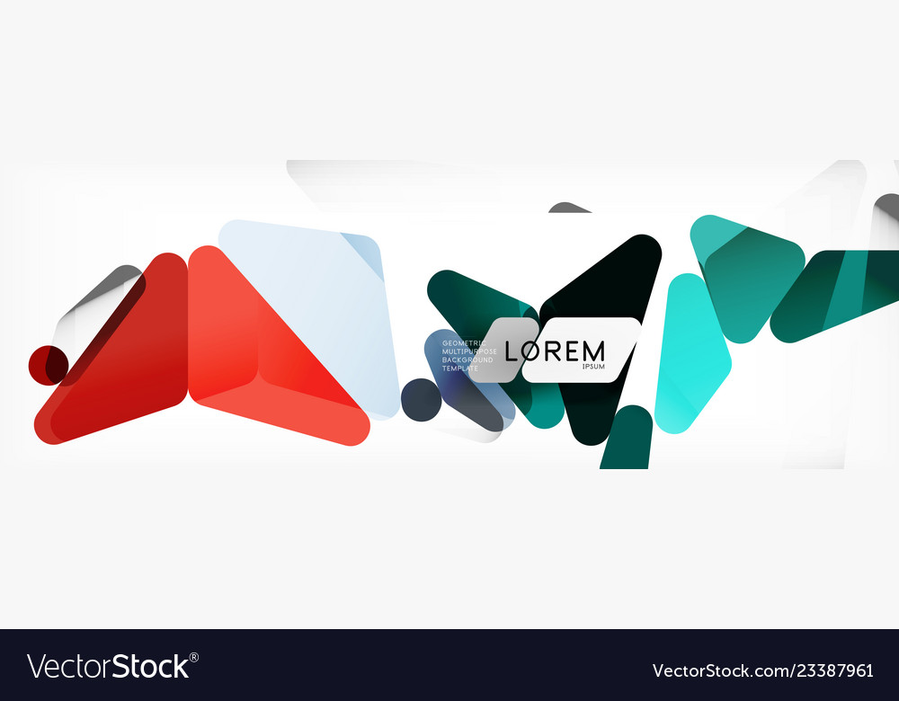Mosaic triangular low poly style abstract vector image Mosaic triangular low poly style abstract