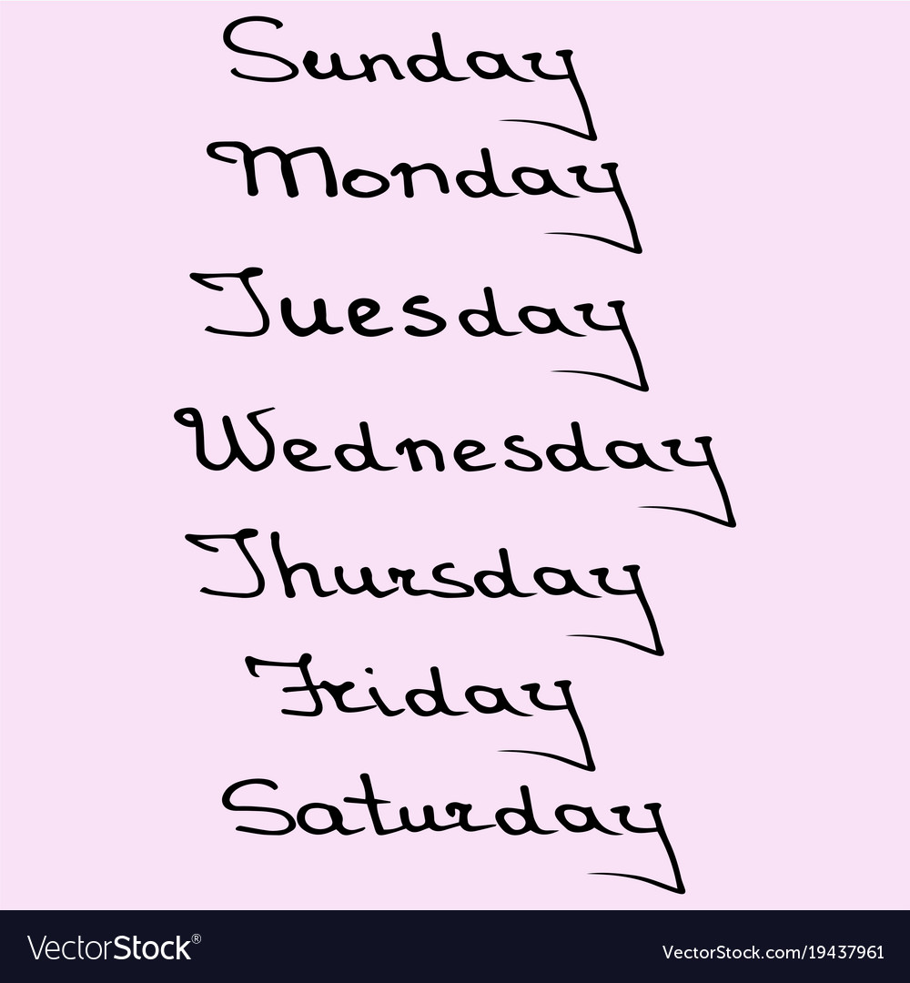 How the Days of the Week Got Their Names