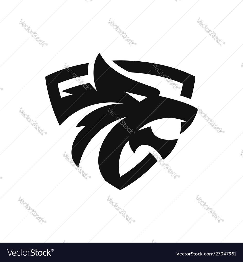 Wolf logo Royalty Free Vector Image - VectorStock