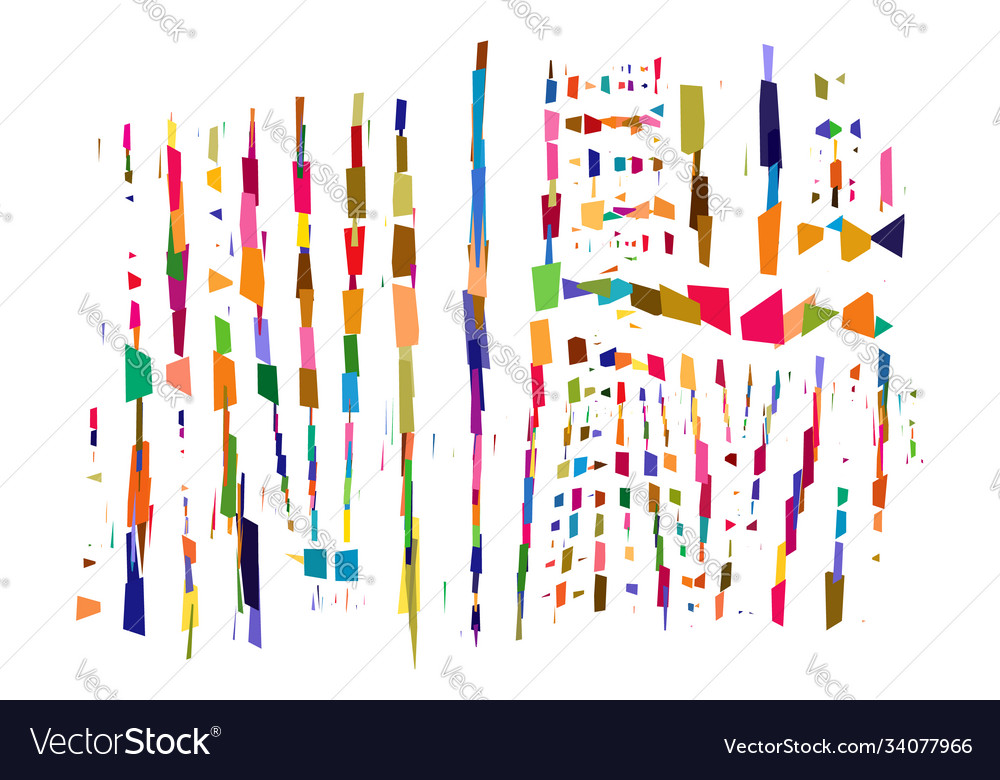 Abstract art - random geometry shapes generative vector image Abstract art - random geometry shapes generative