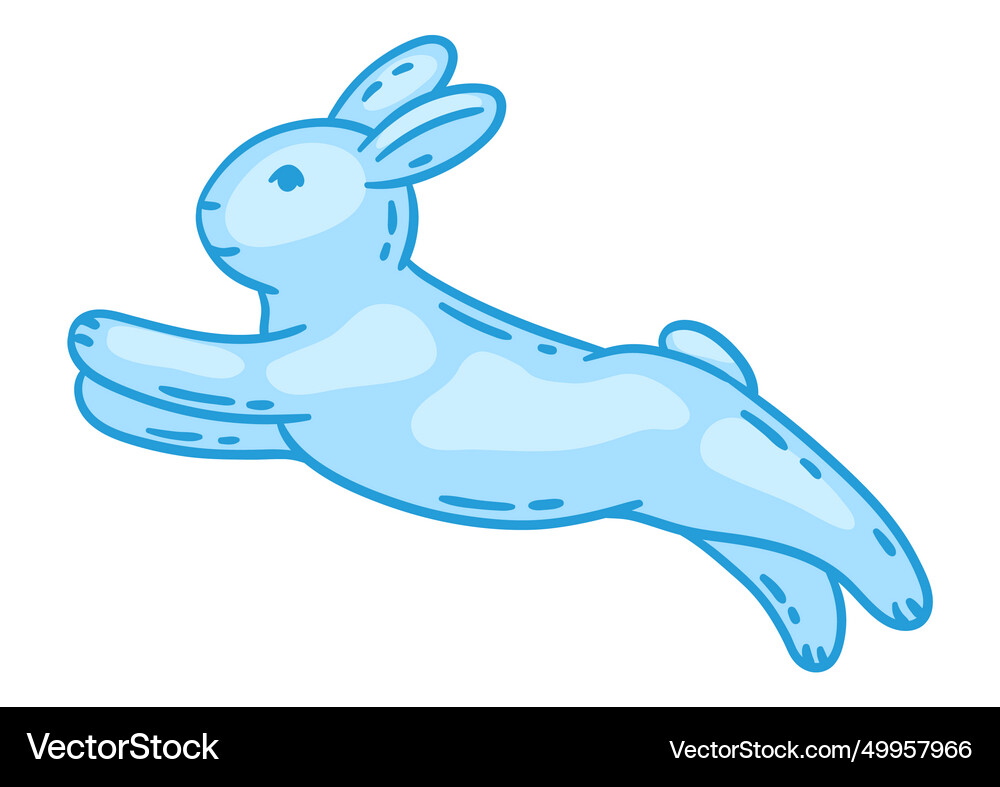 Cute easter bunny Royalty Free Vector Image - VectorStock