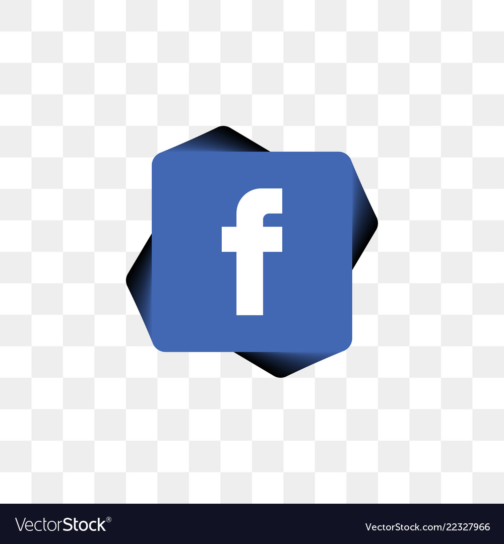 Facebook social media icon design template