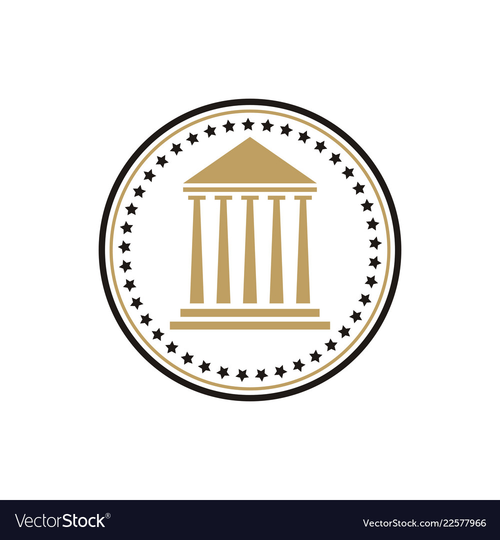 Law firm logo Royalty Free Vector Image - VectorStock