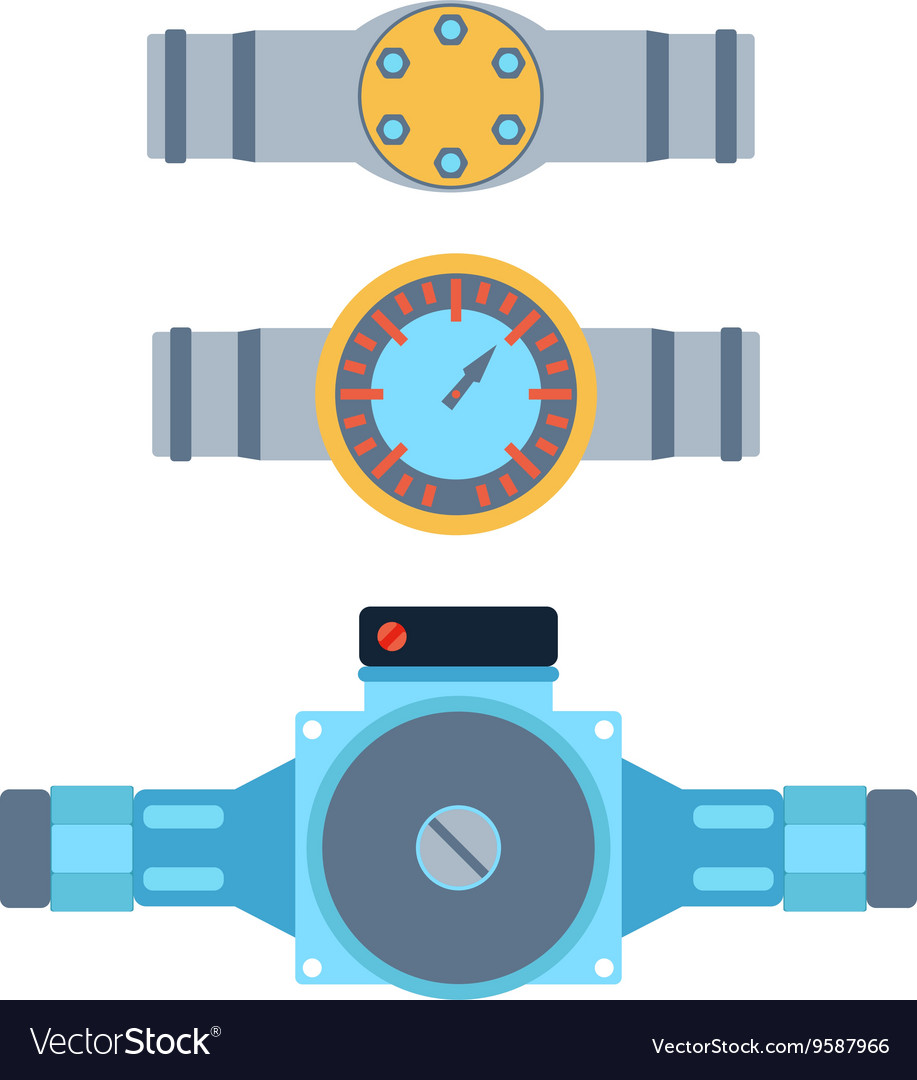 Pressure sensor tool on factory pipeline