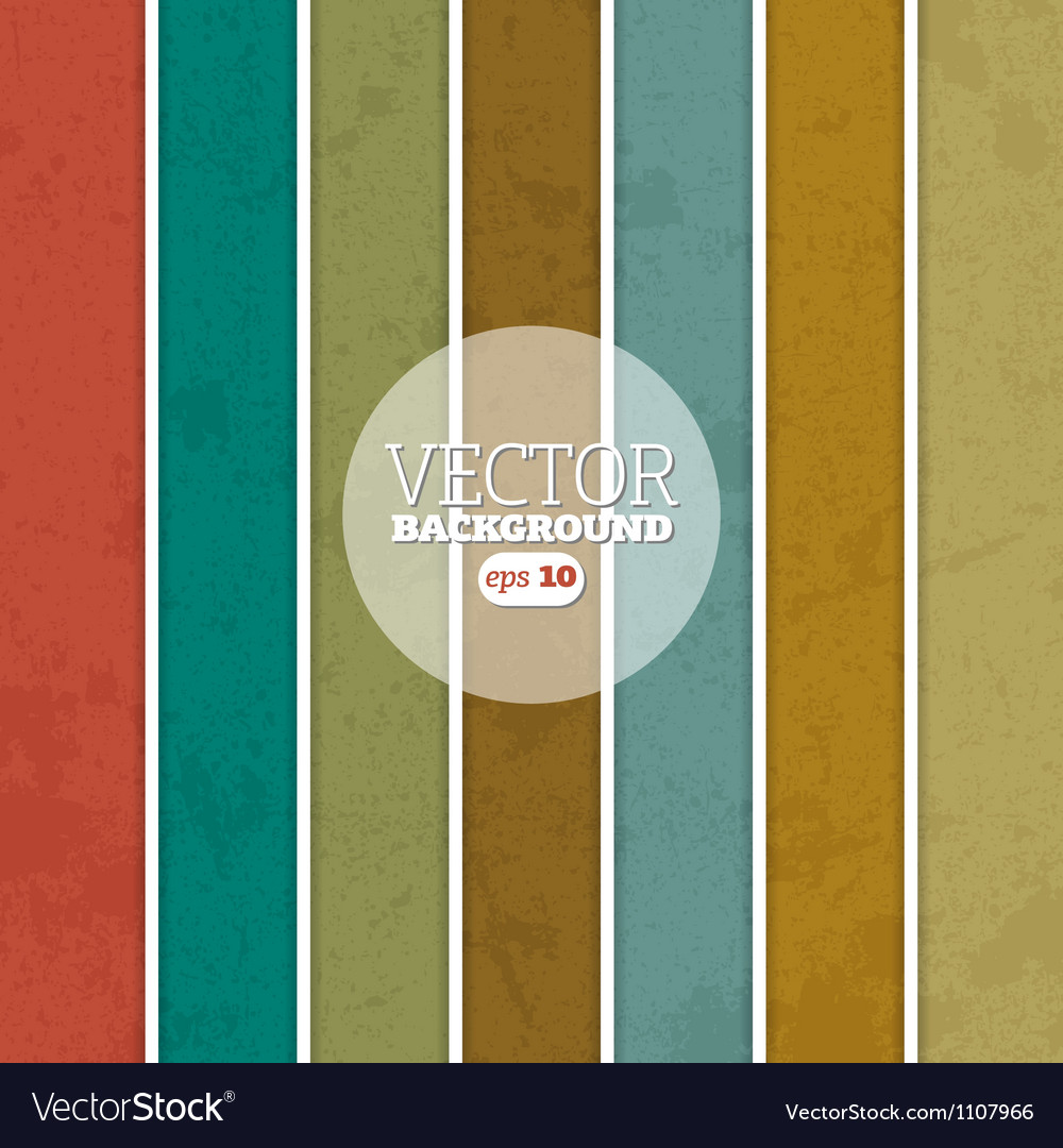 Retro stripe background Royalty Free Vector Image