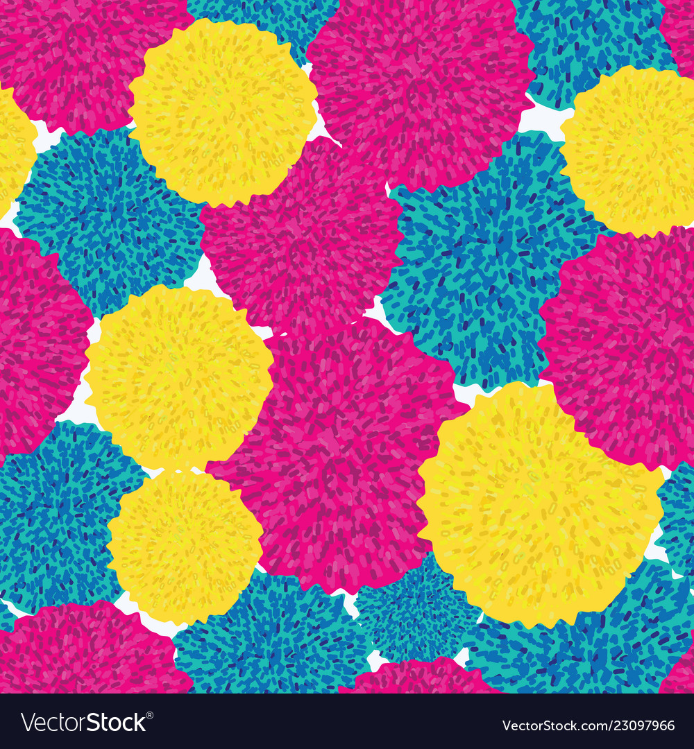 Set of pastel retro boho pompom bobble from wool Vector Image Set of pastel retro boho pompom bobble from wool