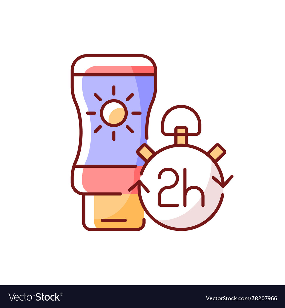 Sunscreen Application - Every 2 Hours