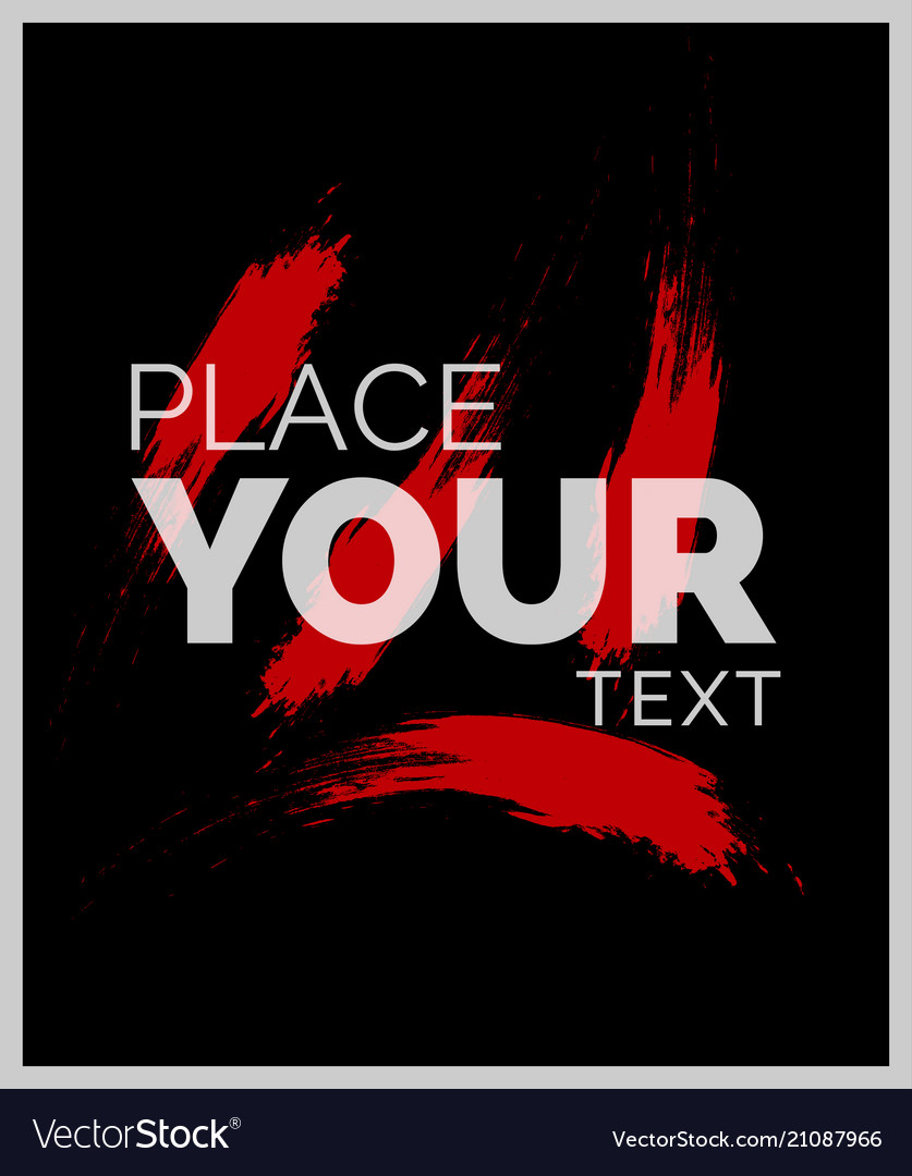 Unique watercolor background with text