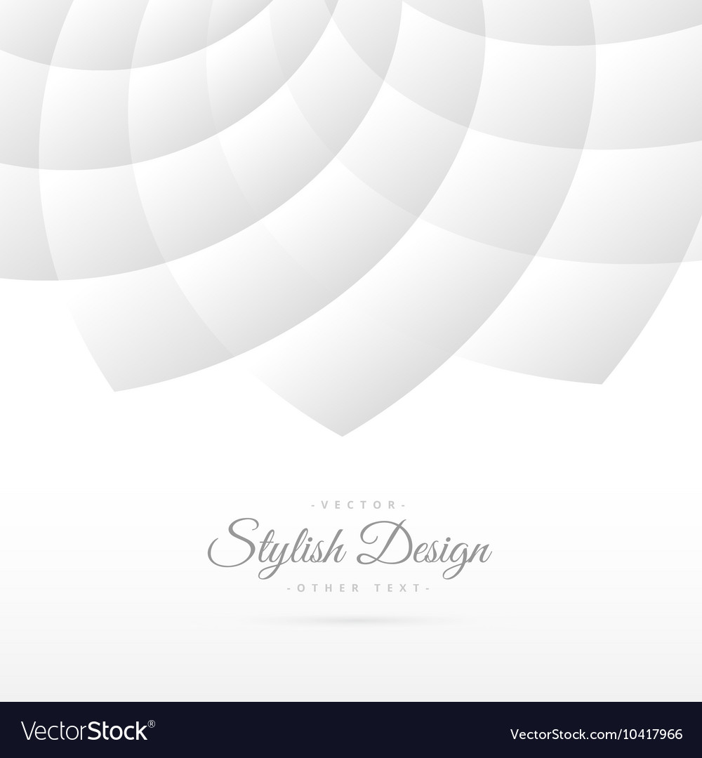 White background with abstract pattern