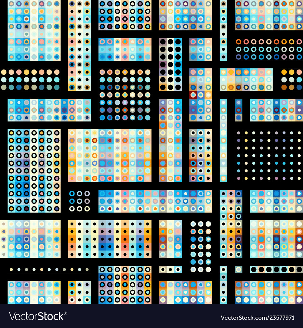 Geometric abstract pattern vector image Geometric abstract pattern