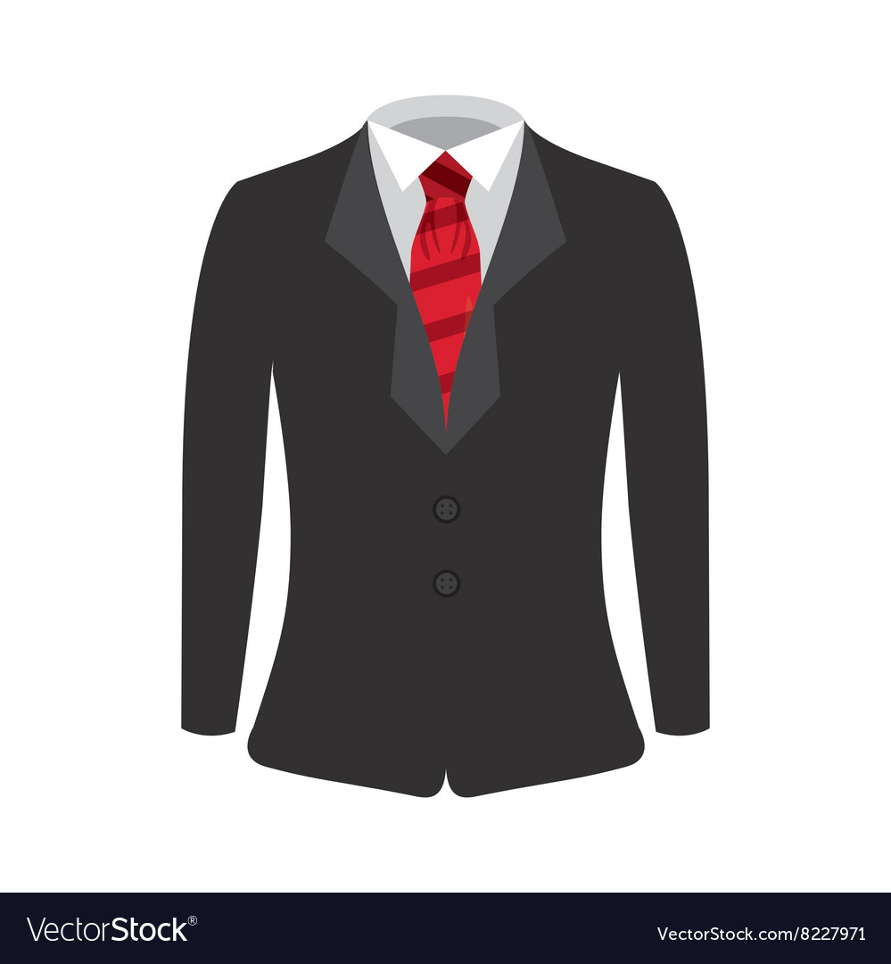 Man suit design Royalty Free Vector Image - VectorStock