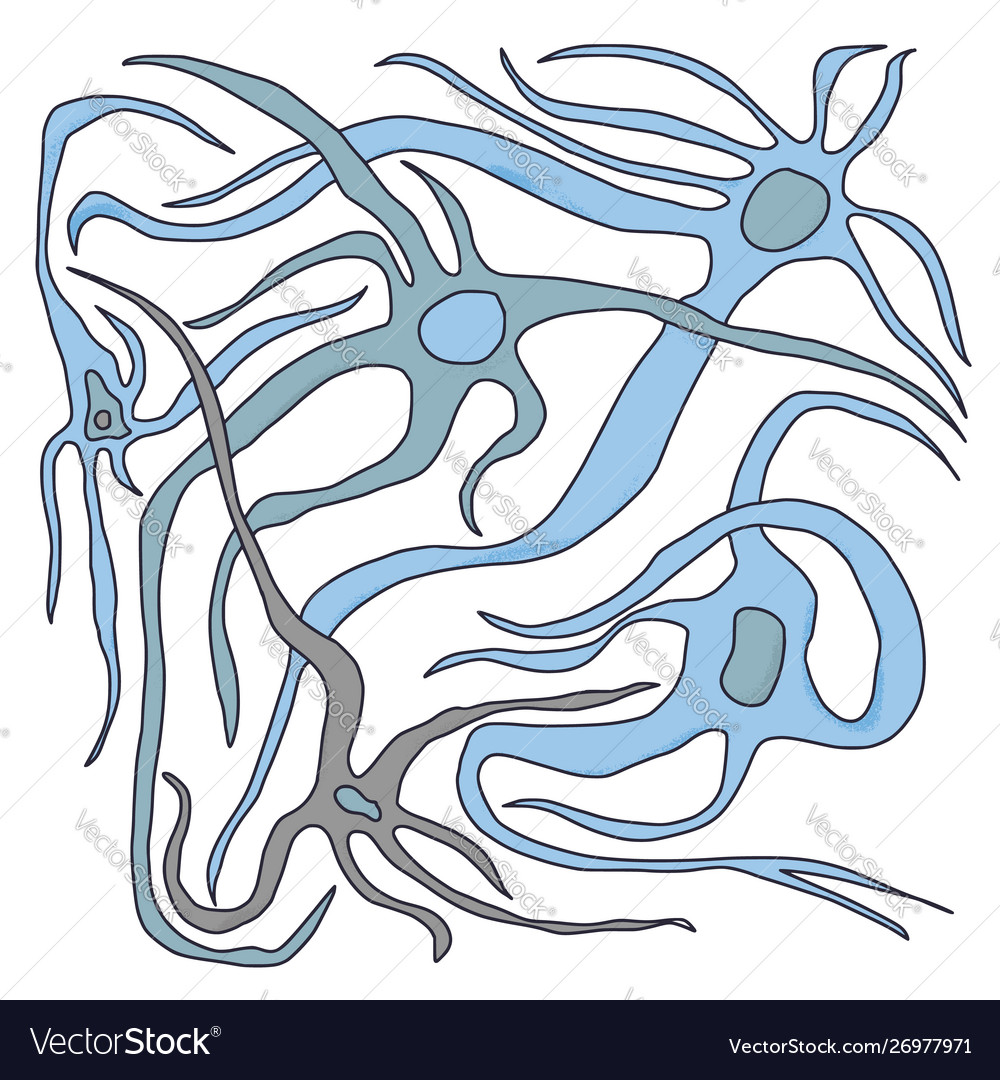 Neuron cells simple design