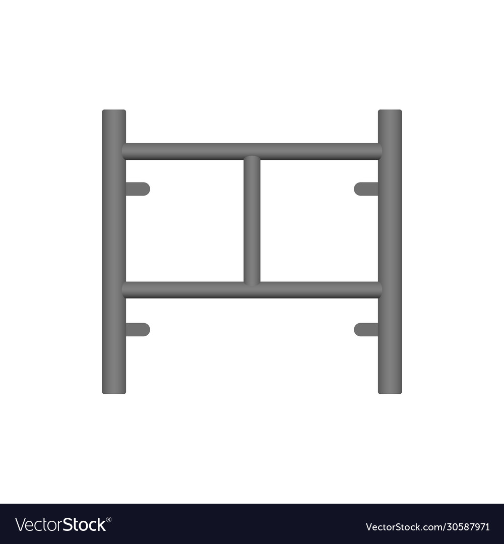 Scaffolding frame icon vector image Scaffolding frame icon