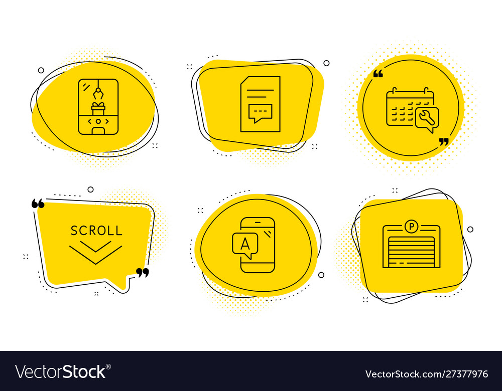 Ab testing crane claw machine and spanner icons vector image Ab testing crane claw machine and spanner icons