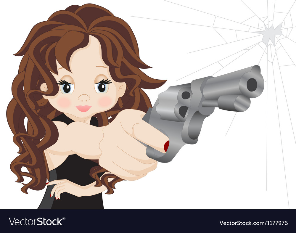 Girl with guns