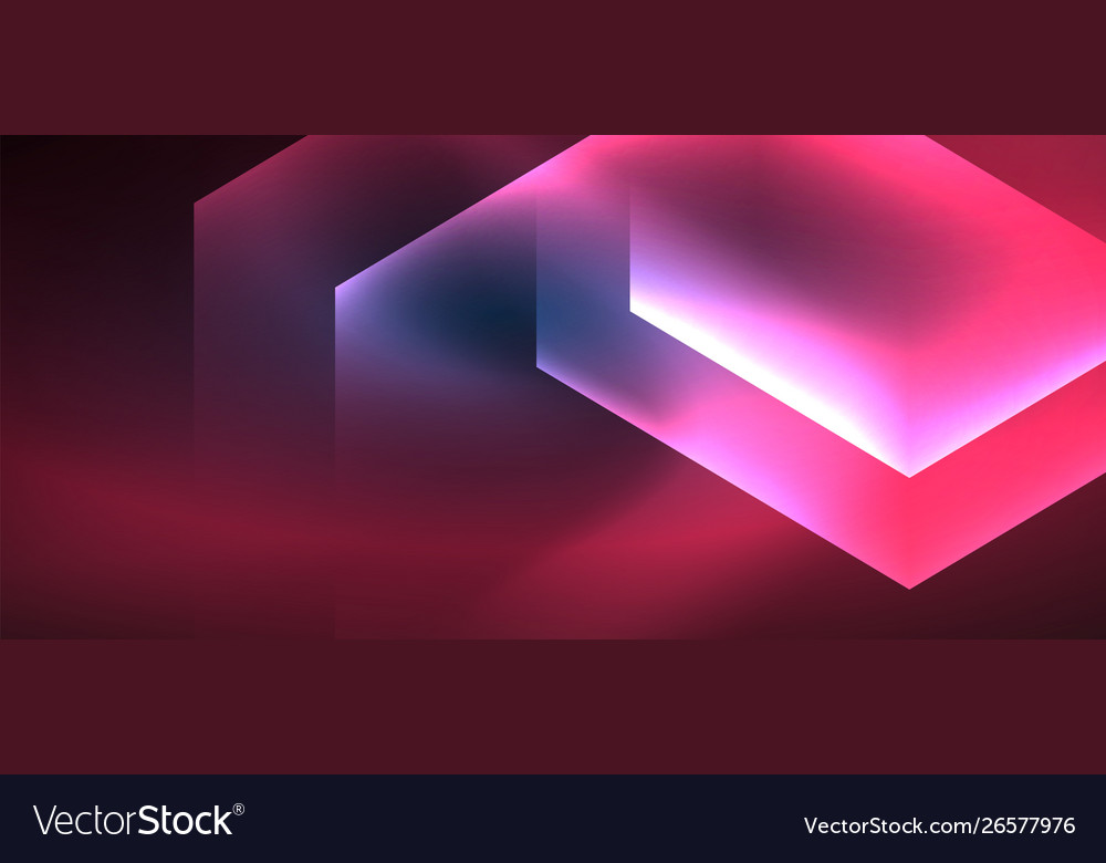 Neon shiny color lines background abstract vector image Neon shiny color lines background abstract