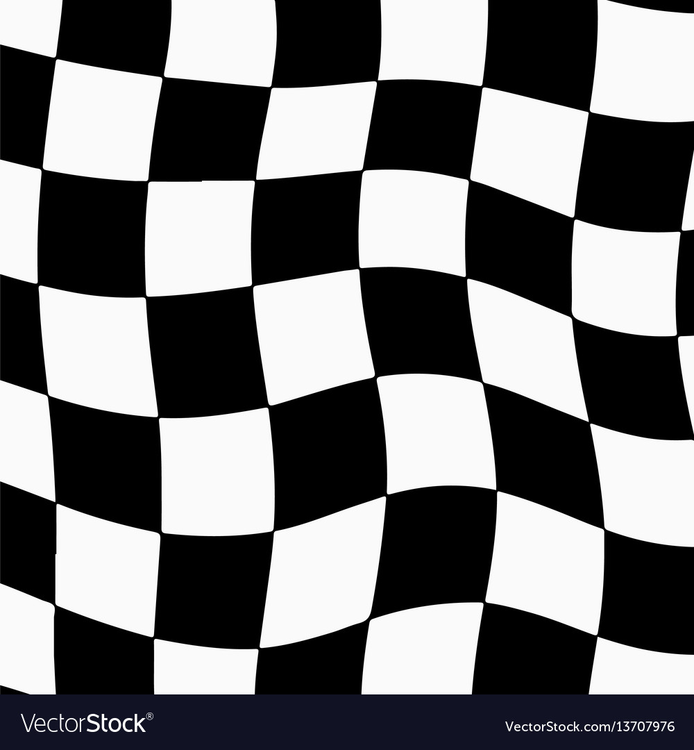 Racing background with checkered flag