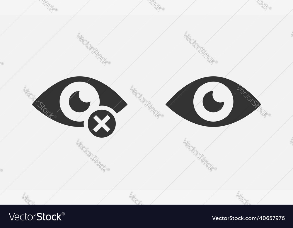 Show password icon eye symbol vision hide from