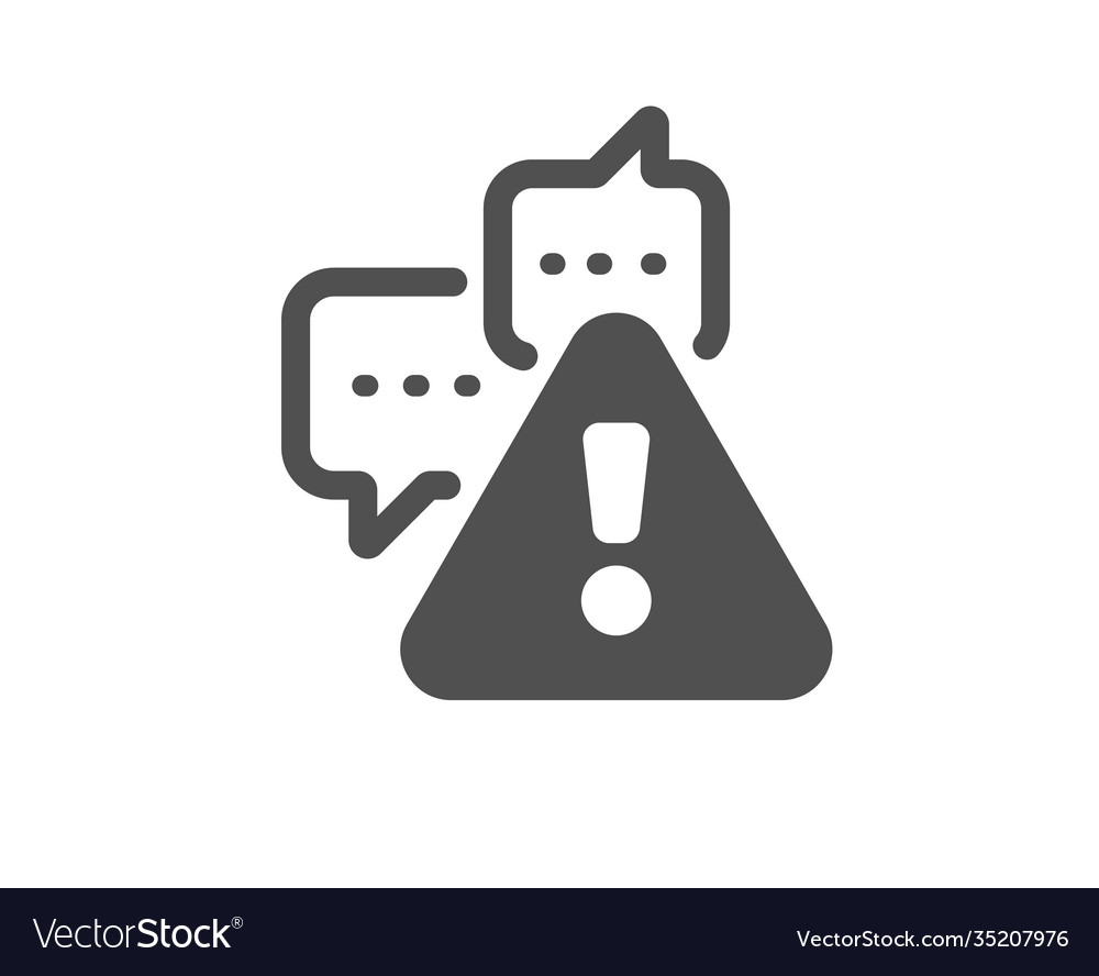 Warning icon attention triangle sign Royalty Free Vector