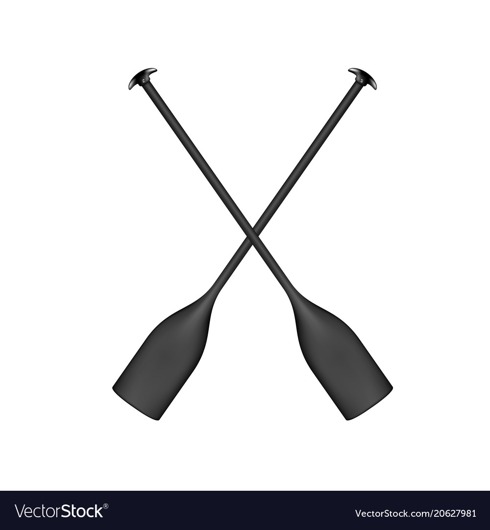 Crossed Paddles - Nautical Sport