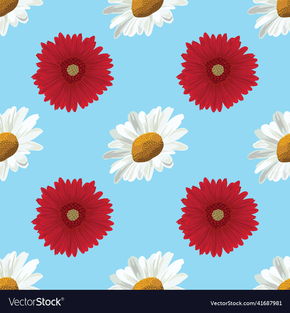 Florals seamless design for fabric