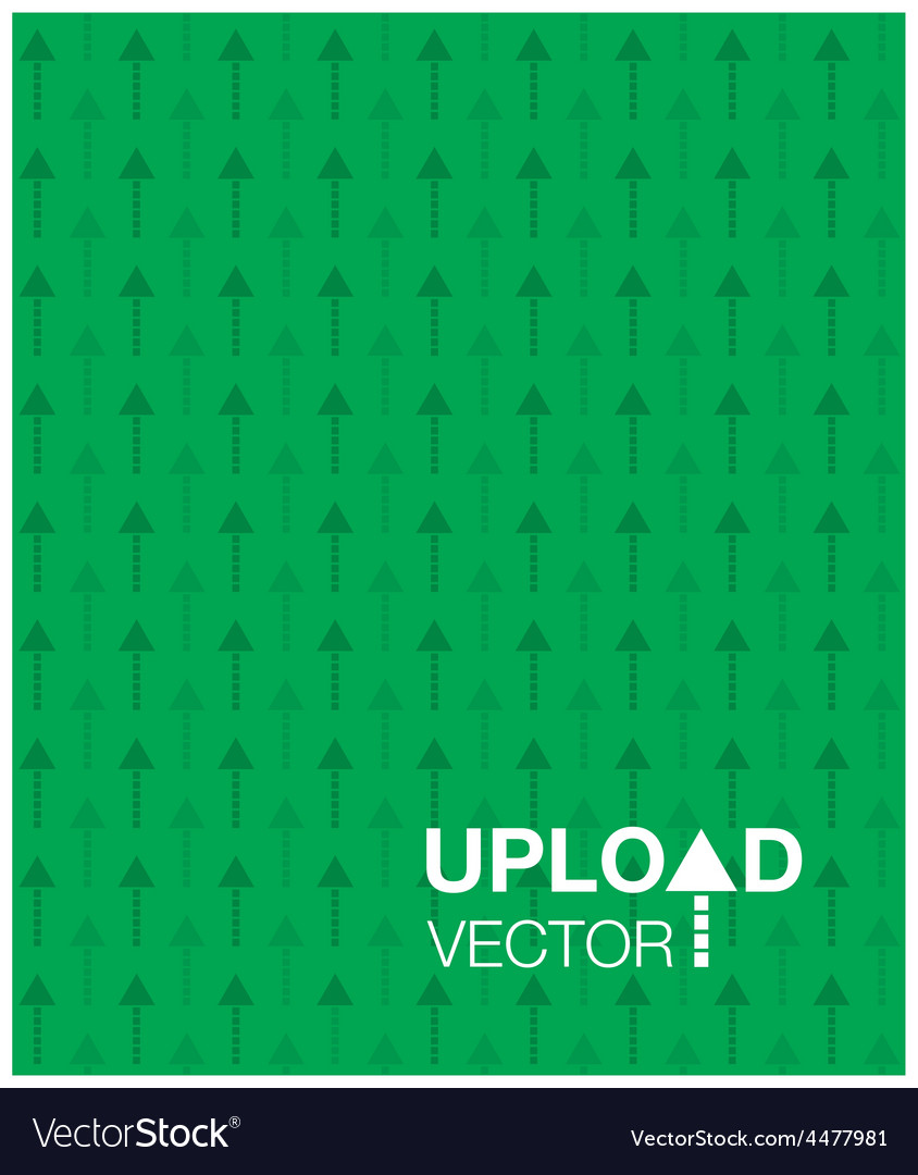 Green upload background