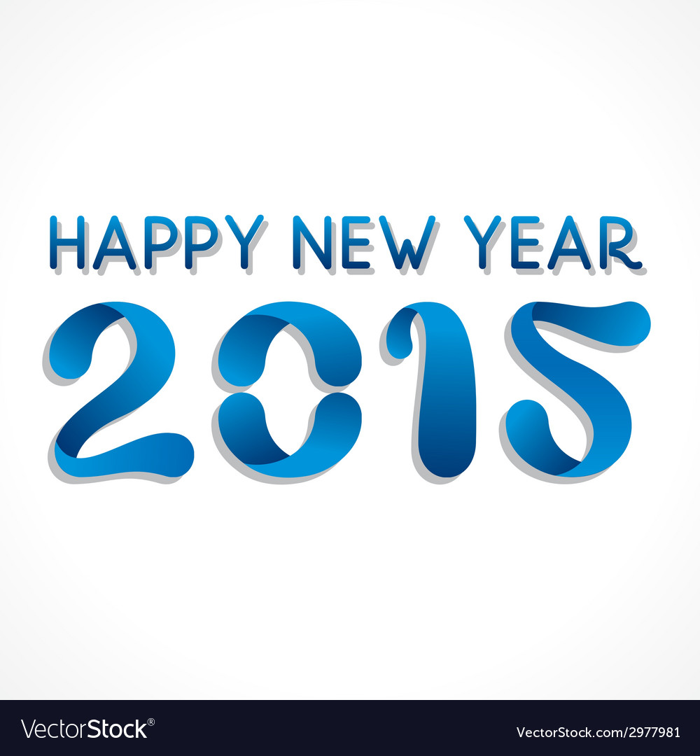 Happy new year greeting 2015