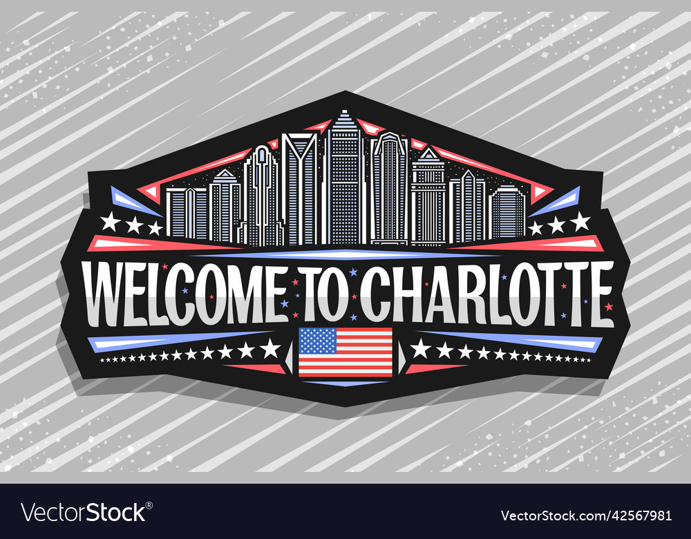 Logo for charlotte Royalty Free Vector Image - VectorStock