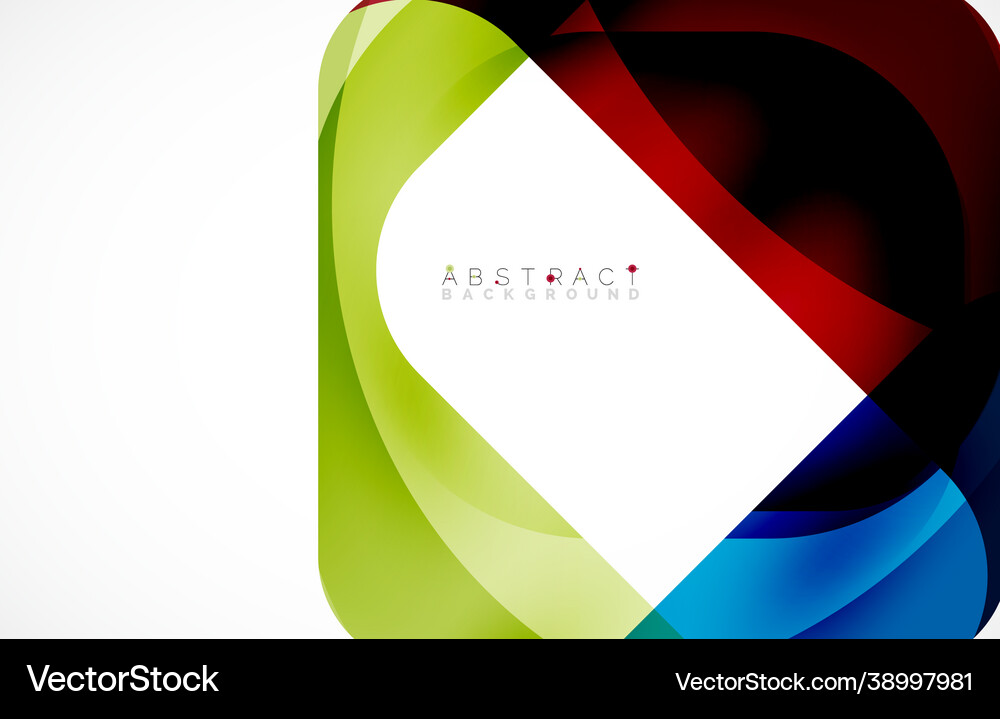 Minimal background abstract square shape Vector Image
