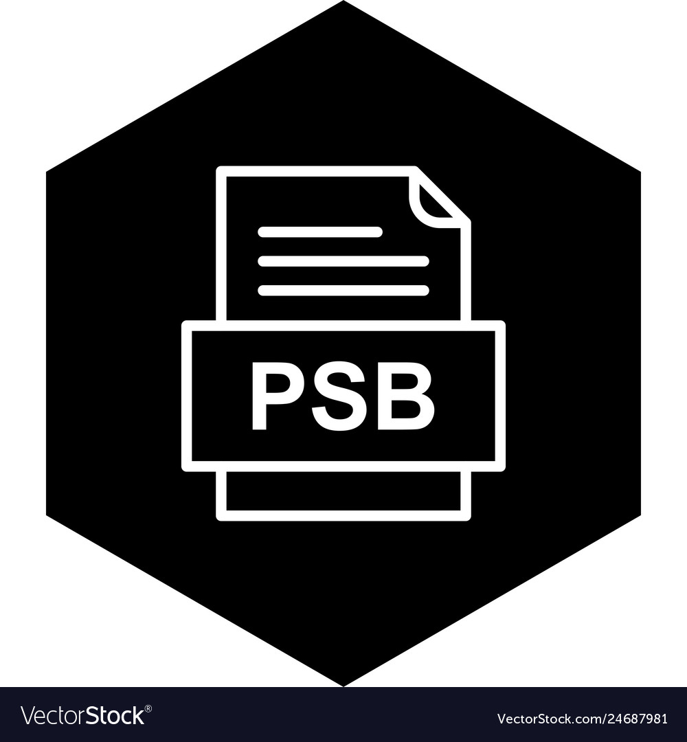 Psb file document icon