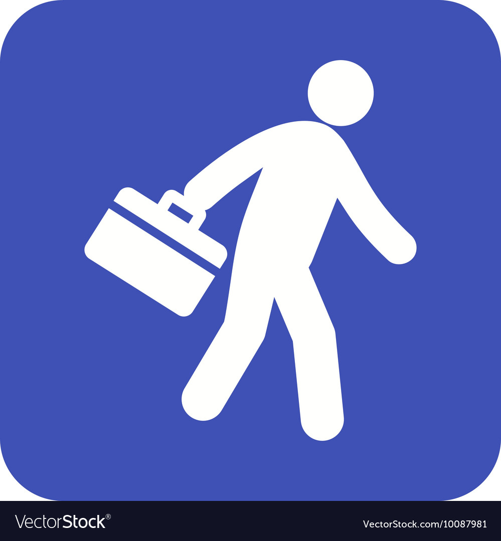 Running with briefcase