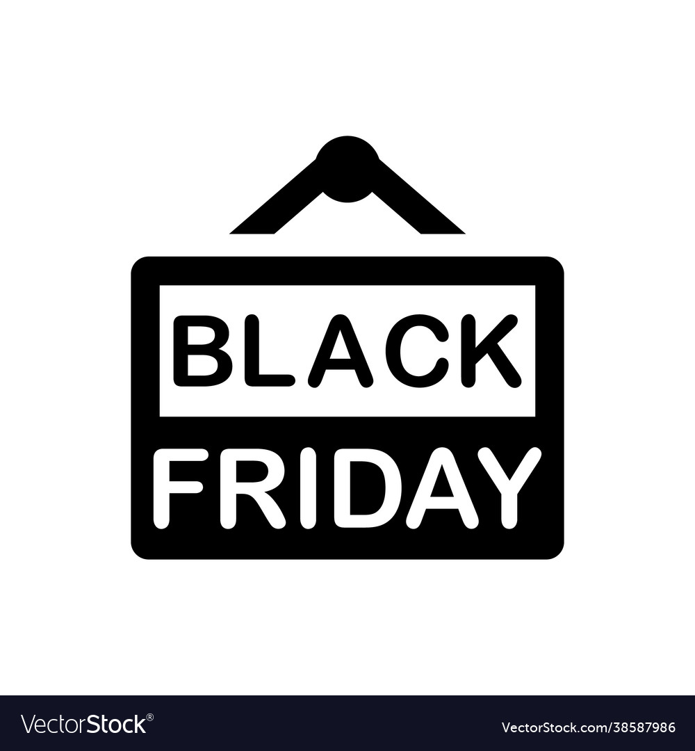 Black friday sign