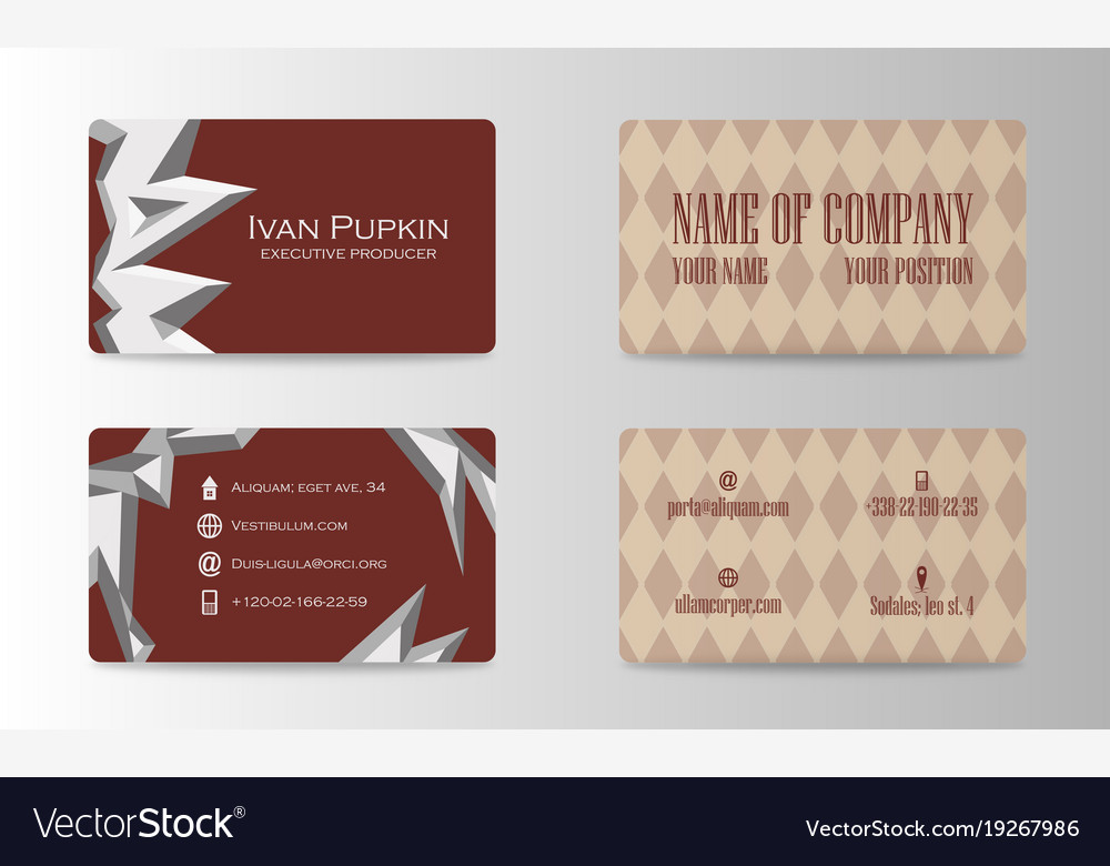 Header card