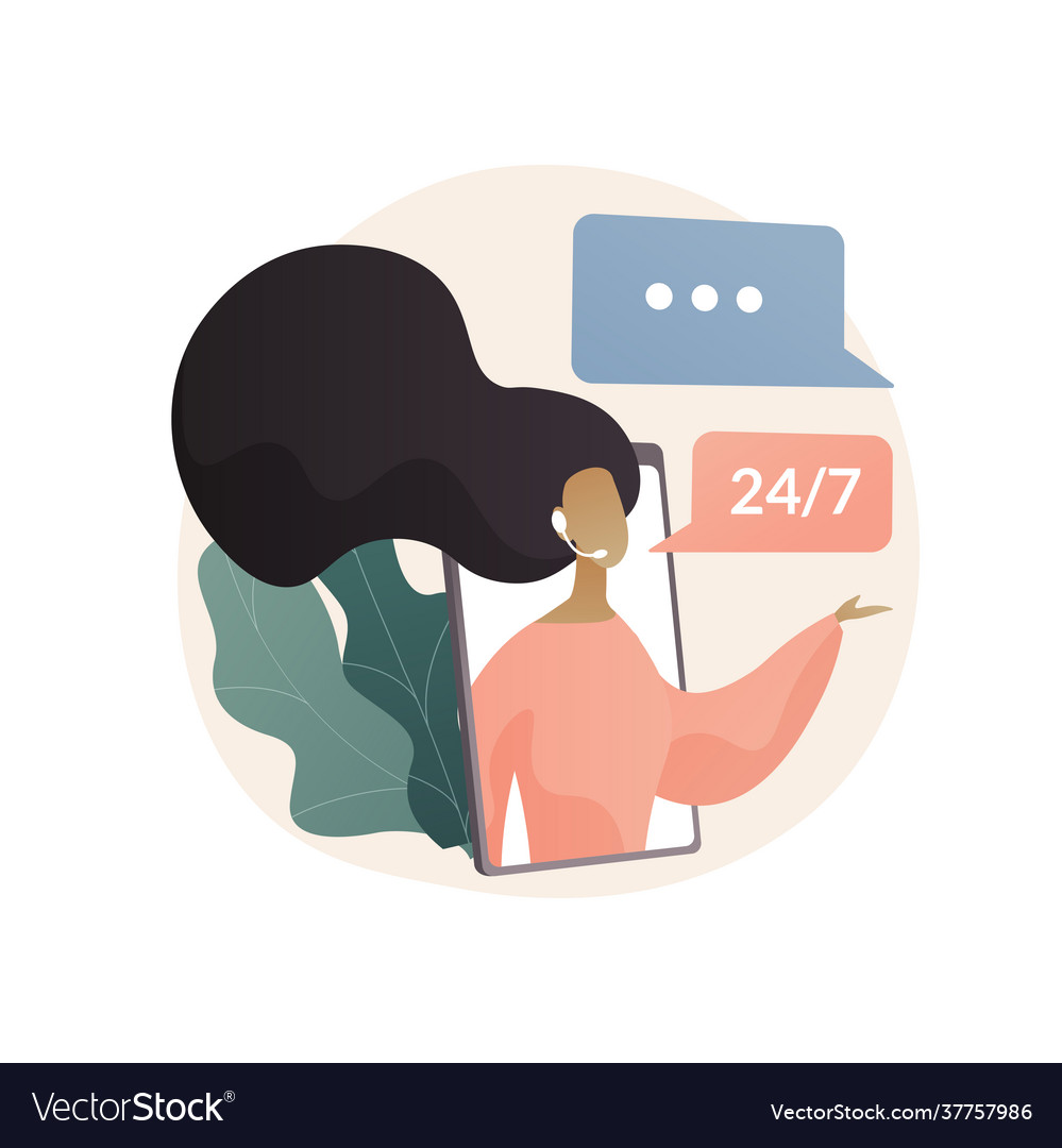Custom service abstract concept