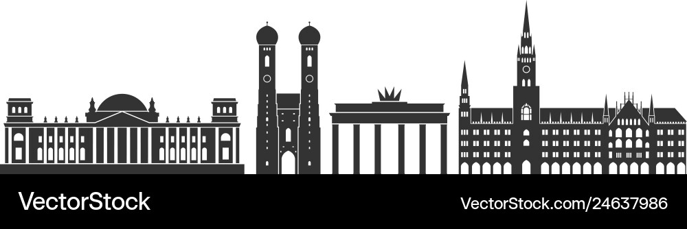Vector Graphics German Germany Royalty Free Vector Image - VectorStock